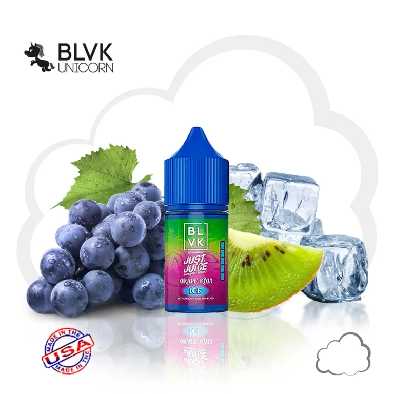 SaltNic - Blvk Just Juice - Grape Kiwi Ice - 30ml