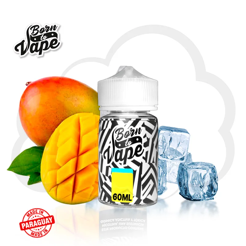Born To Vape - Yellow Mango (Manga Amarela) - 60ml - Freebase