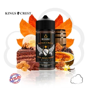 King's Crest - Don Juan Supra Reserve - 120ml - Freebase