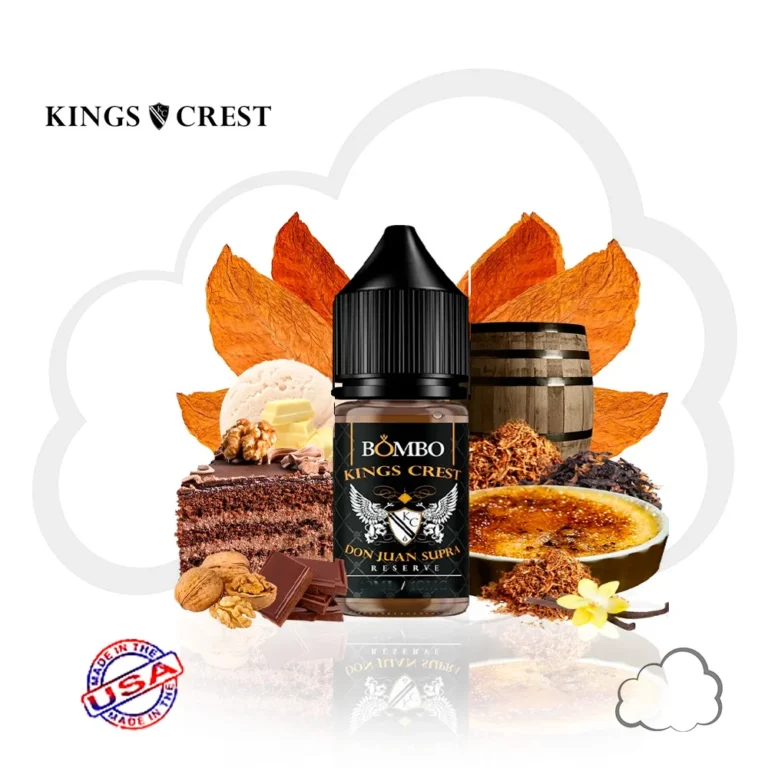 King's Crest - Don Juan Supra Reserve - 30ml - NicSalt
