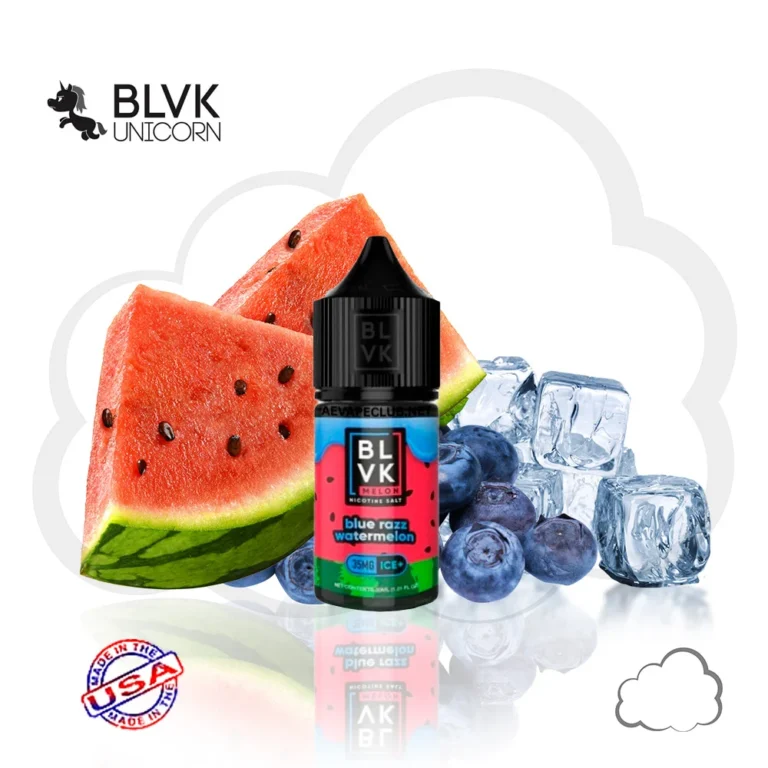 SaltNic - BlvK Melon - Blue Razz Watermelon Ice - 30ml