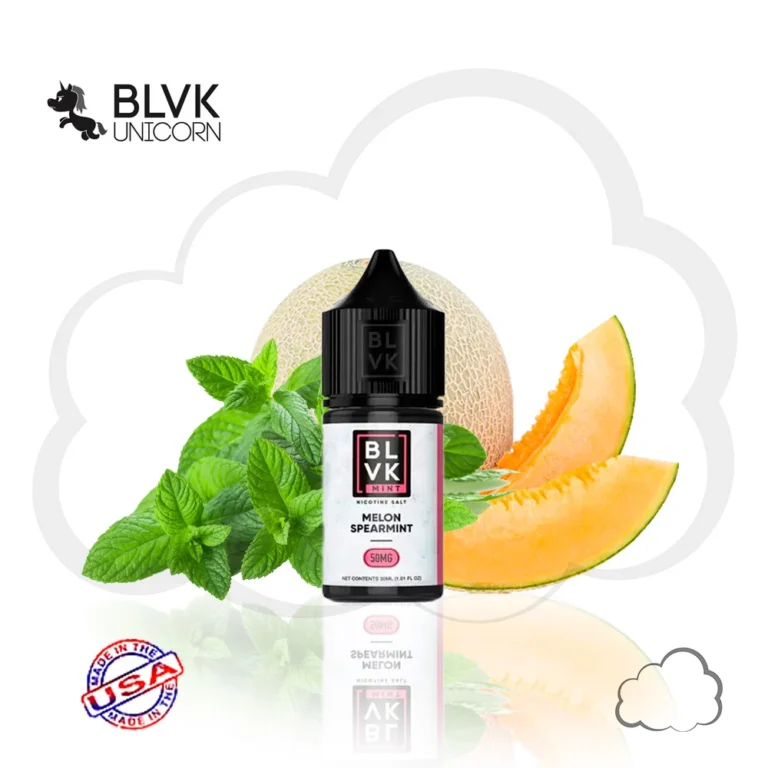 SaltNic - Blvk Mint - melon Spearmint - 30ml