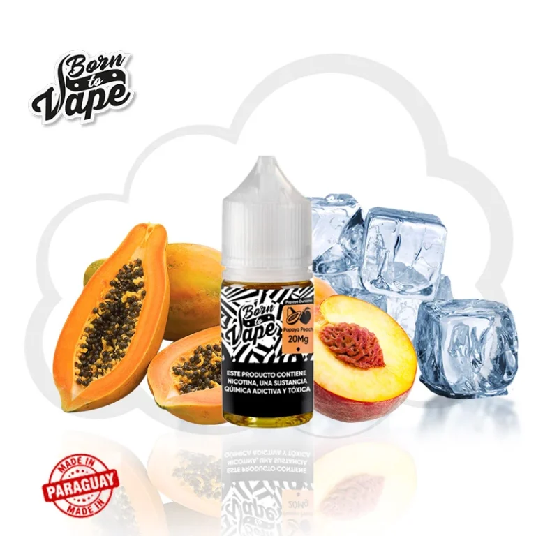 SaltNic - Born To Vape - Papaya Peach - 30ml