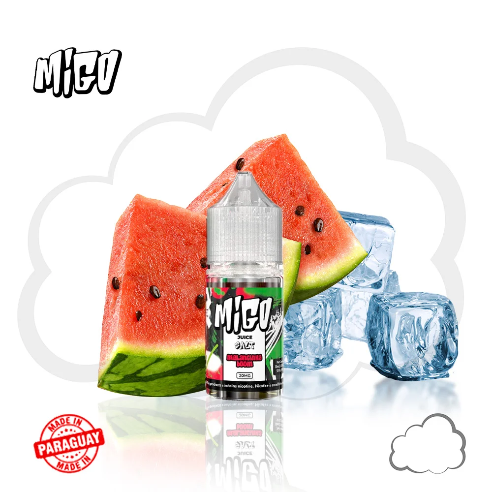 SaltNic - Migo - Melancinha Boom Ice - 30ml