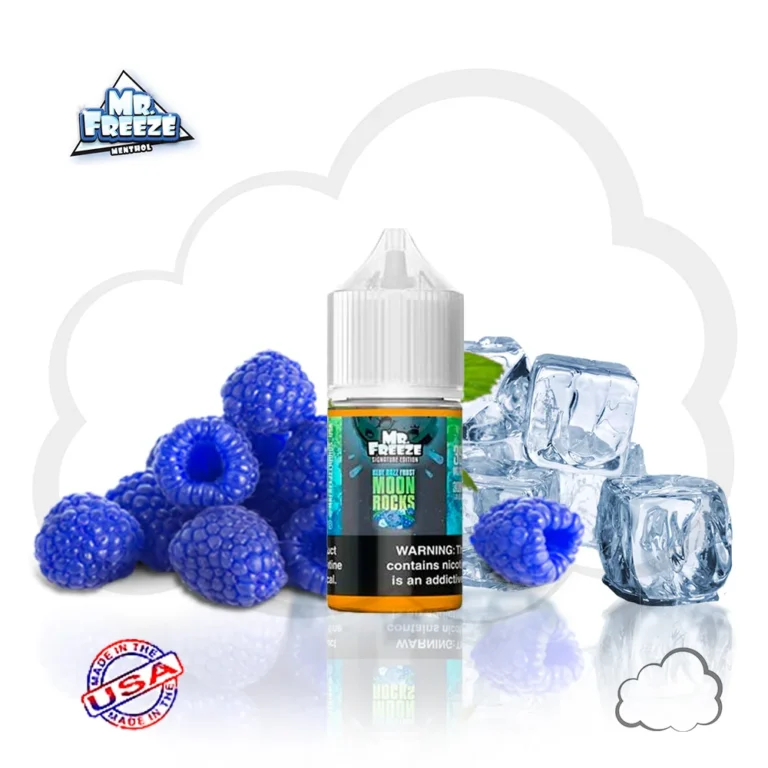 SaltNic - Mr. Freeze - Blue Razz Moon Rocks - 30ml