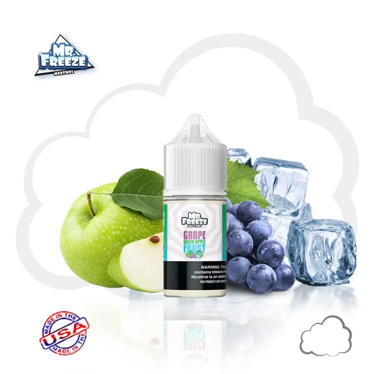 SaltNic - Mr. Freeze - Grape Green Apple Frost - 30ml