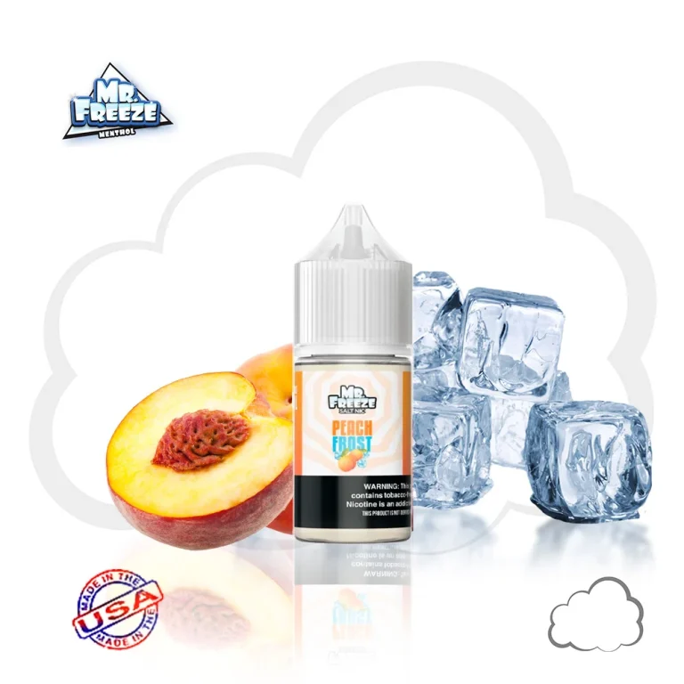 Frasco de sal de nicotina (SaltNic) Mr. Freeze Peach Frost de 30 ml