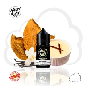 SaltNic - Nasty Smooth - Vanilla Custard Tobacco - 30ml