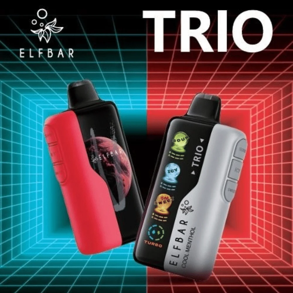 Elfbar TRIO 40K - Pod Descartável | Elfbar Brasil