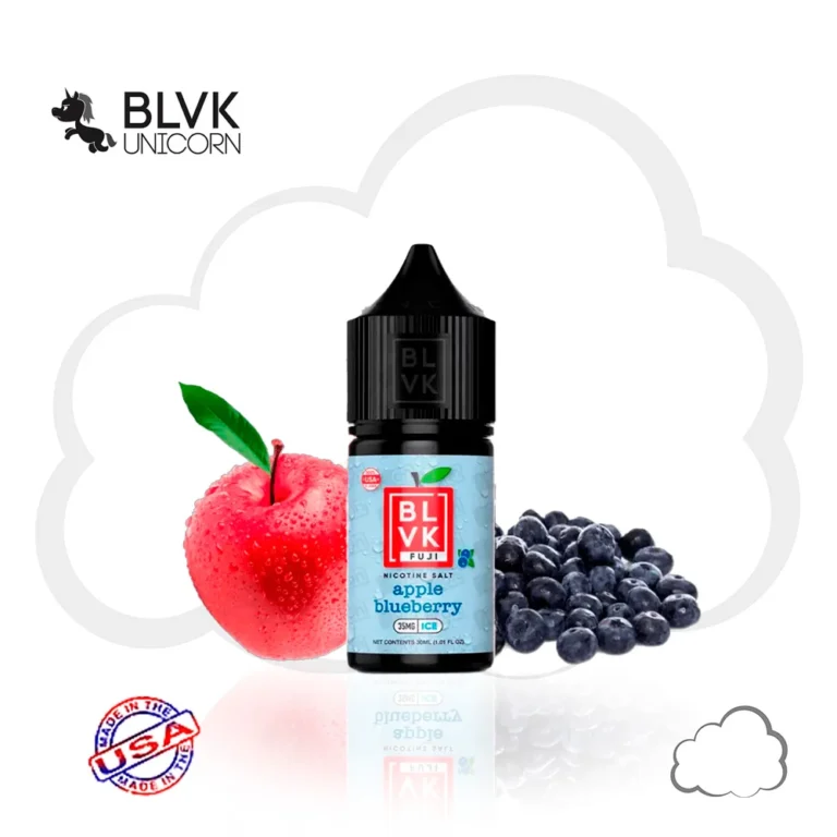 SaltNic - BLVK Fuji - Apple Blueberry - 30ml