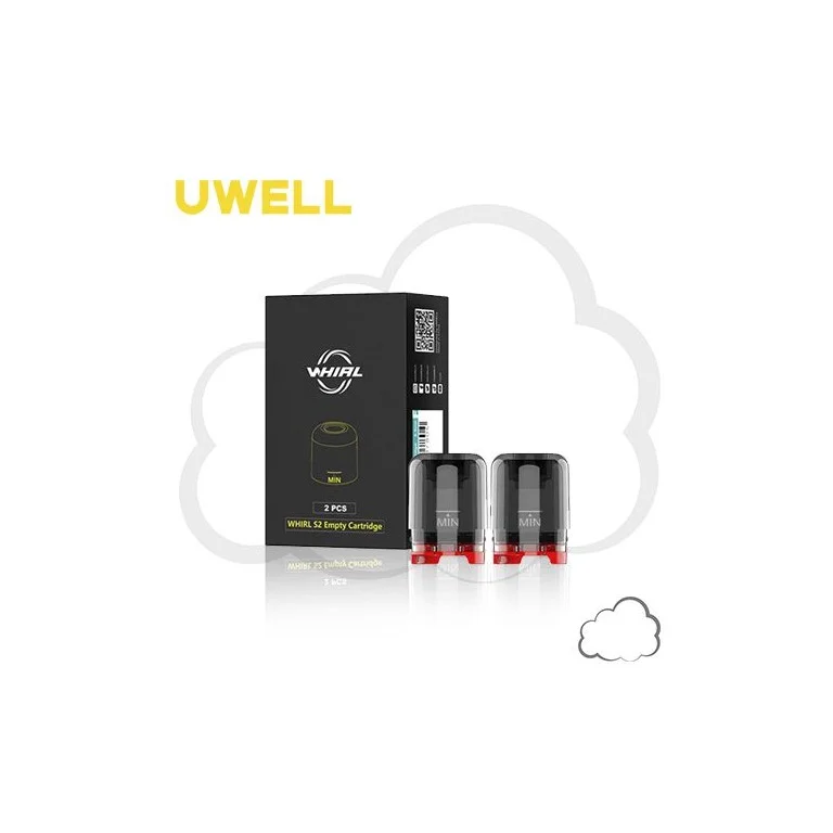 Cartucho - Uwell - Whirl S2 (sem coil) - 3.5ml